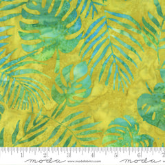 Beachy Batiks Sunshine Leaves Yardage by Moda Fabrics