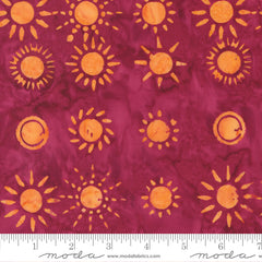 Beachy Batiks Passion Fruit Suns Yardage by Moda Fabrics