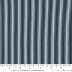 Sunnyside Navy Stripes Yardage by Camille Roskelley for Moda Fabrics