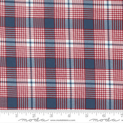 Stateside Navy Plaid Yardage by Sweetwater for Moda Fabrics