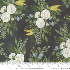 Happiness Blooms Slate All Over Floral yardage by Deb Strain for Moda Fabrics