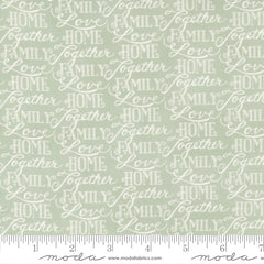 Happiness Blooms Fern Words Of Love yardage by Deb Strain for Moda Fabrics