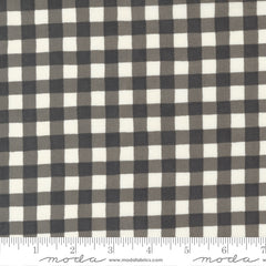 Happiness Blooms Slate Forest Gingham yardage by Deb Strain for Moda Fabrics