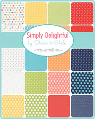 Simply Delightful Jelly Roll by Sherri & Chelsi for Moda Fabrics