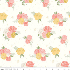 Daybreak Cream Main Yardage by Fran Gulick for Riley Blake Designs