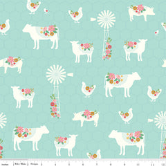 Sweet Acres Songbird Farm Yardage by Beverly McCullough for Riley Blake Designs