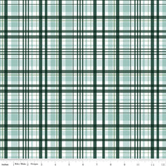 It's A Boy Hunter Plaid Yardage by Echo Park Paper for Riley Blake Designs