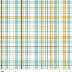 It's A Boy Multi Plaid Yardage by Echo Park Paper for Riley Blake Designs