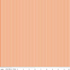 Stripe 1/8" Riley Orange Yardage by Riley Blake Designs