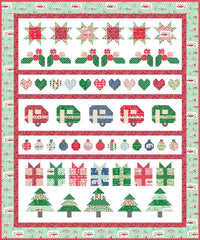 Christmas Adventure Row Quilt Pattern by Beverly McCullough
