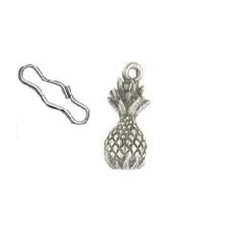 Pineapple Zipper Pull or Sewing Charm