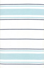 Rock Pool Toweling Seaglass Aqua Stripe yardage by Pieces to Treasure for Moda Fabrics