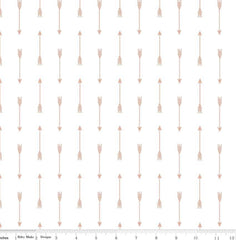Rose Gold Sparkle Arrows by Simple Simon & Co for Riley Blake