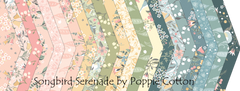 Songbird Serenade 5" Precuts by Lori Woods for Poppie Cotton Fabrics