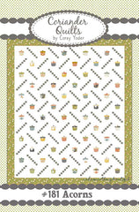 Acorns Quilt Pattern by Corey Yoder of Coriander Quilts