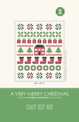A Very Merry Christmas Quilt Pattern by Stacy Iest Hsu