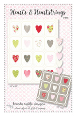 Hearts & Heartstrings Quilt Pattern by Brenda Riddle Designs