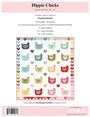Hippie Chicks Quilt Pattern by Poppie Cotton Fabrics
