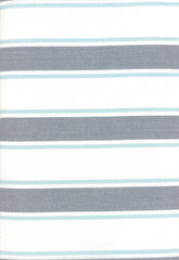 Rock Pool Toweling Seaglass Grey Stripe yardage by Pieces to Treasure for Moda Fabrics