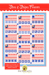Stars & Stripes Forever Quilt Pattern by Fig Tree & Co.
