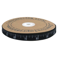 Twill Tape Black/White Antique Ruler by Creative Impressions